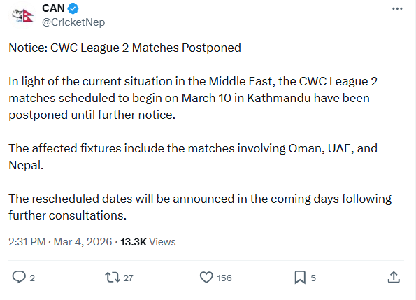 Nepal vs Oman