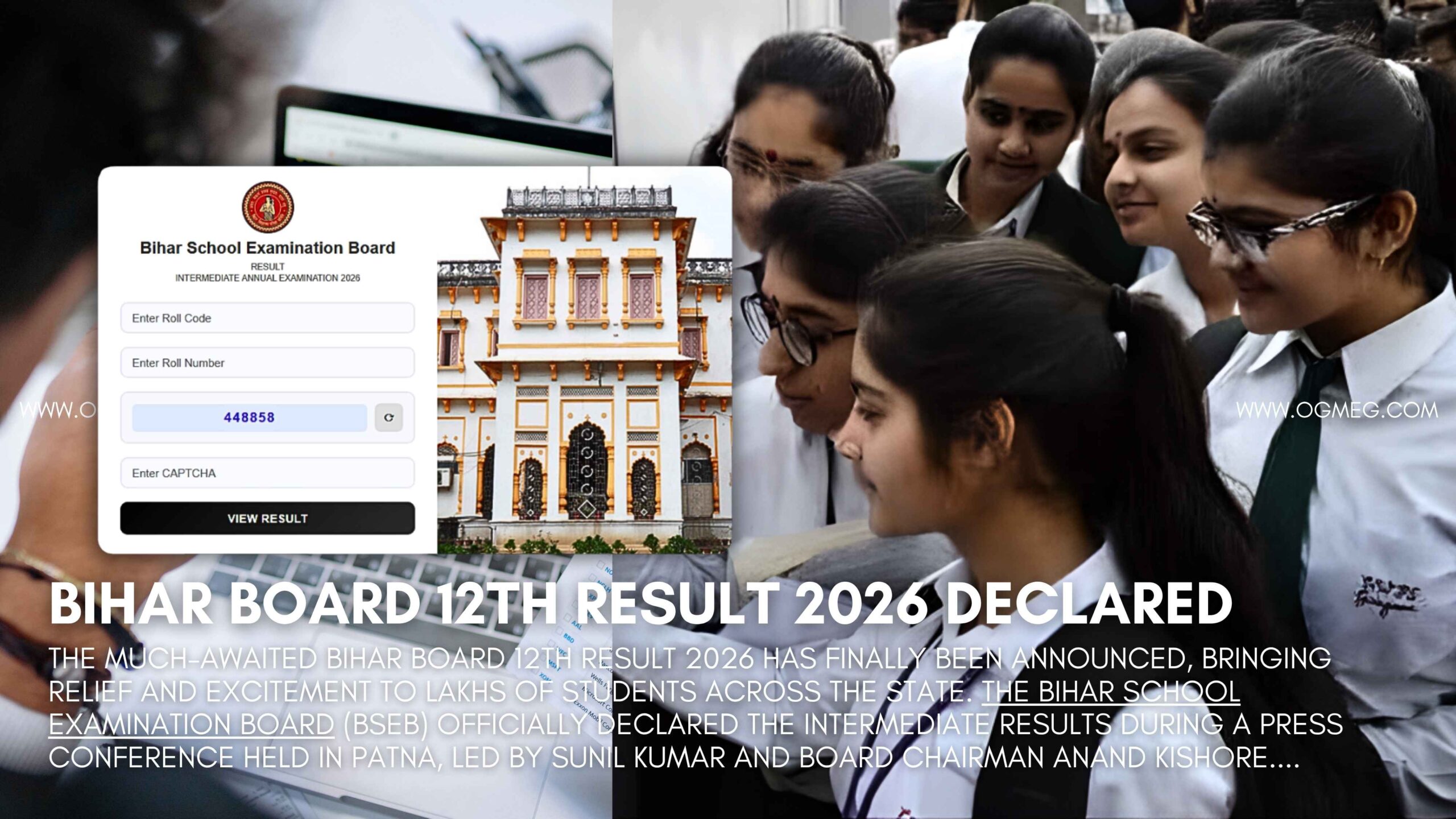 Bihar Board 12th Result 2026