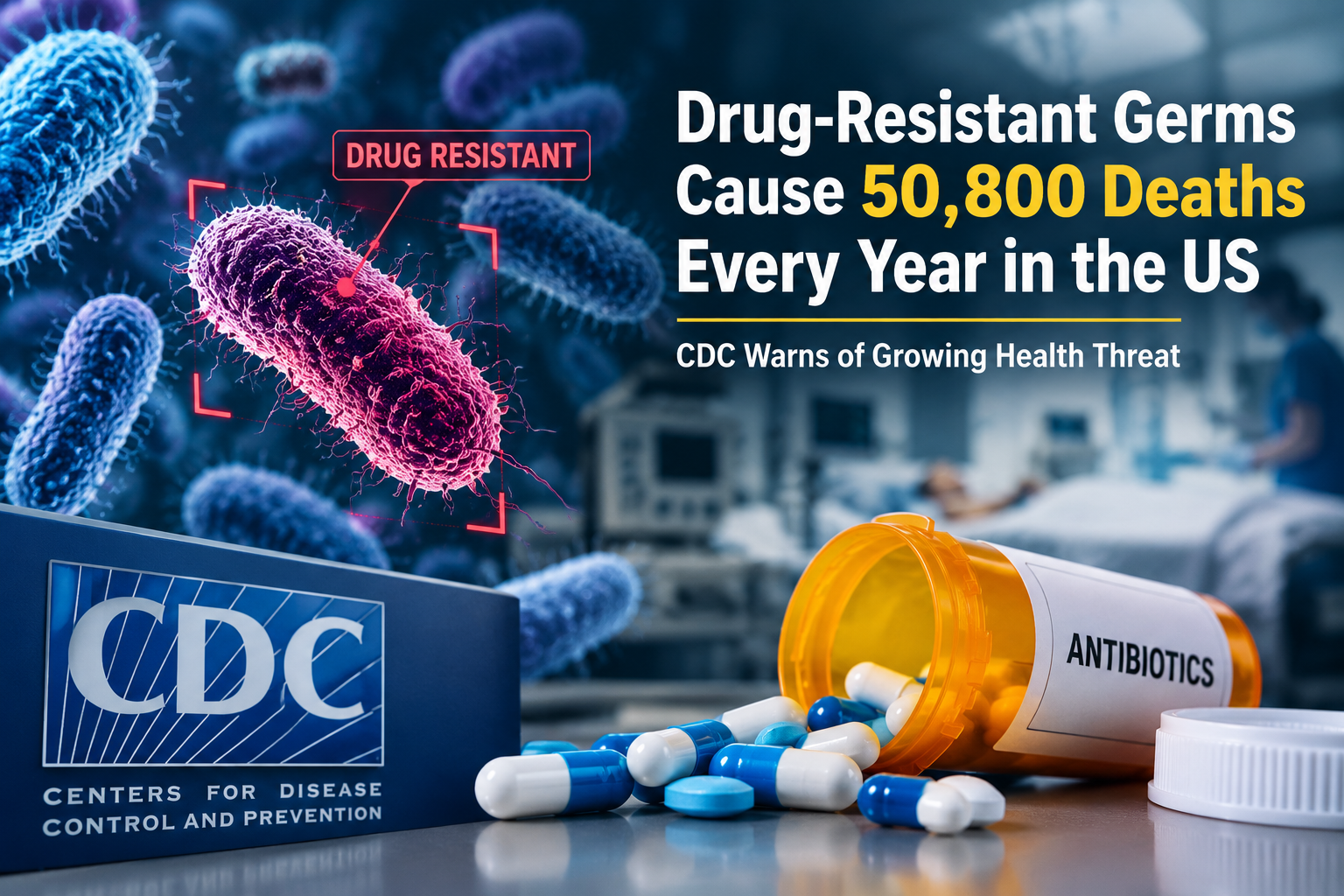 Drug-resistant germs